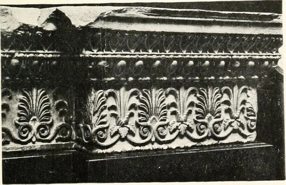An illustration from The evolution of architectural ornament, 1913, leaf 31