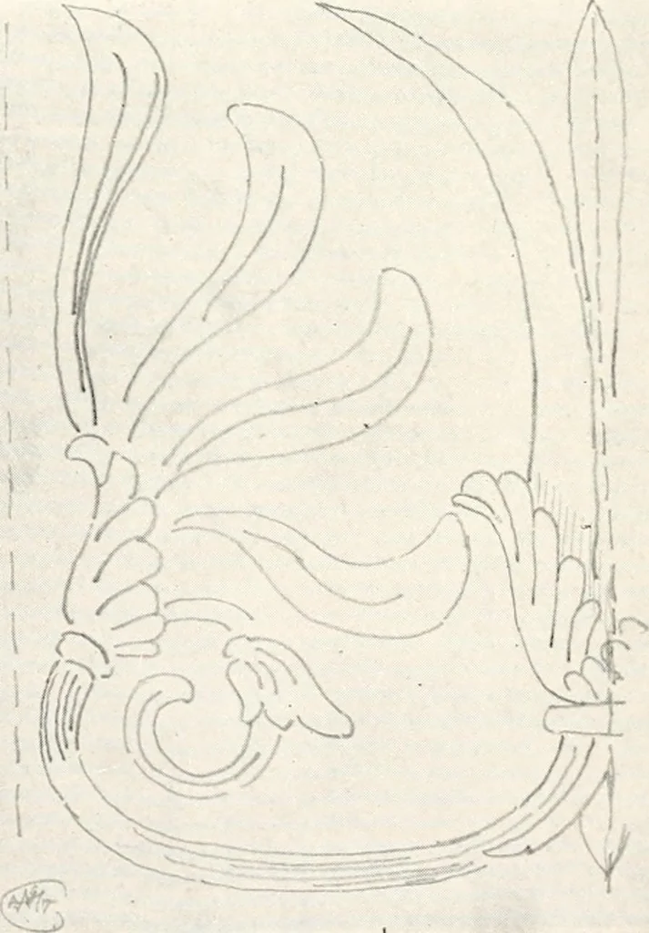 An illustration from The evolution of architectural ornament, 1913, leaf 31
