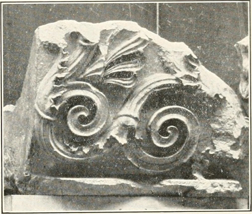 An illustration from The evolution of architectural ornament, 1913, leaf 45