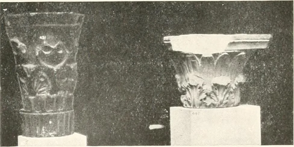 An illustration from The evolution of architectural ornament, 1913, leaf 45