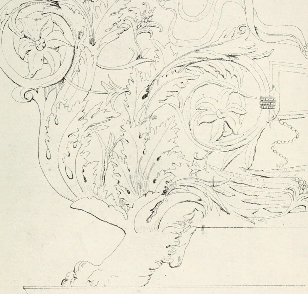 An illustration from The evolution of architectural ornament, 1913, leaf 59