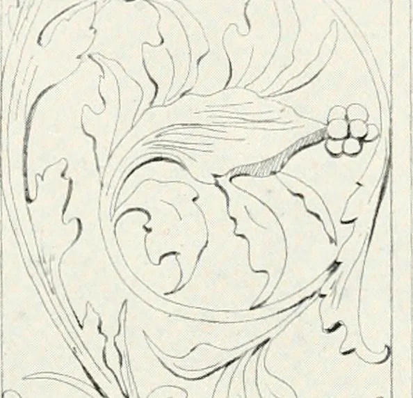 An illustration from The evolution of architectural ornament, 1913, leaf 60