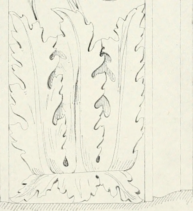 An illustration from The evolution of architectural ornament, 1913, leaf 60