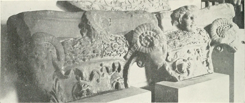 An illustration from The evolution of architectural ornament, 1913, leaf 64