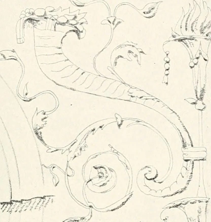 An illustration from The evolution of architectural ornament, 1913, leaf 81