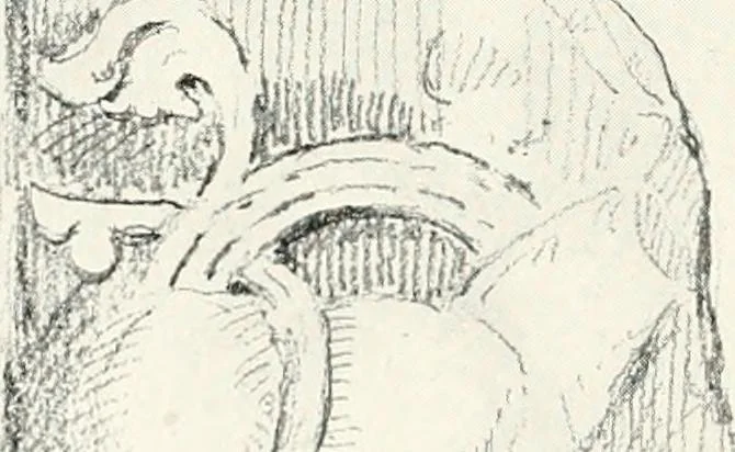 An illustration from The evolution of architectural ornament, 1913, leaf 88