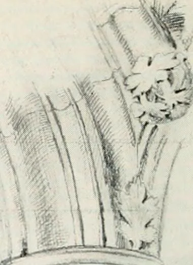 An illustration from The evolution of architectural ornament, 1913, leaf 92