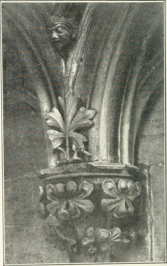 An illustration from The evolution of architectural ornament, 1913, leaf 92