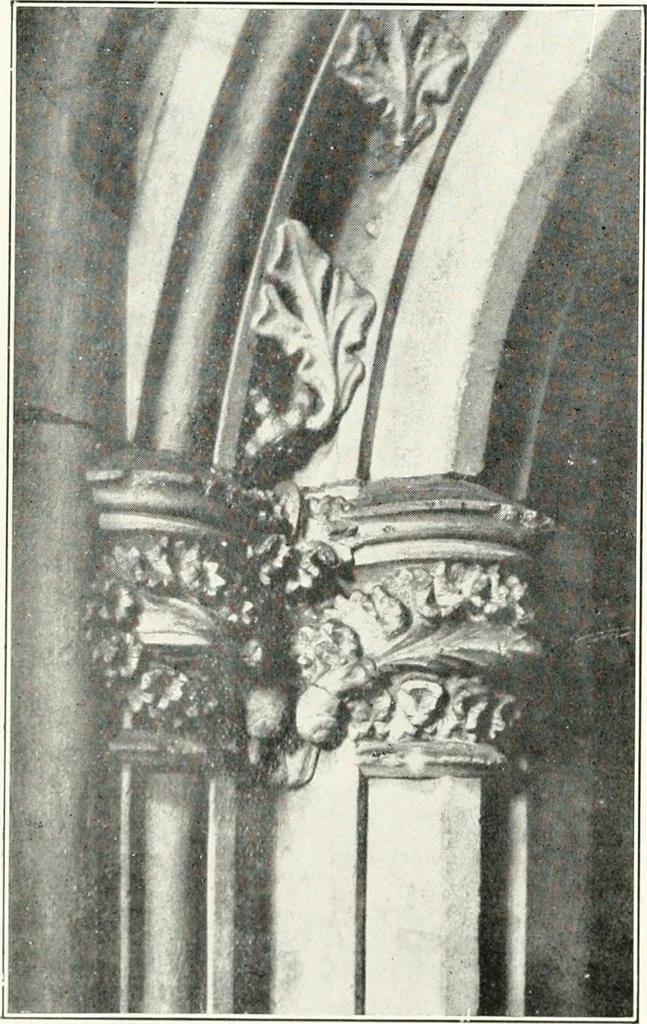 An illustration from The evolution of architectural ornament, 1913, leaf 96