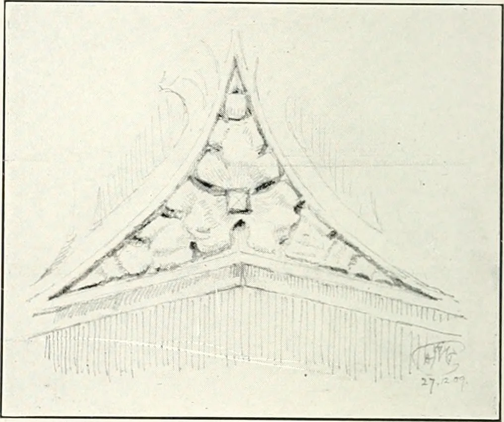 An illustration from The evolution of architectural ornament, 1913, leaf 96