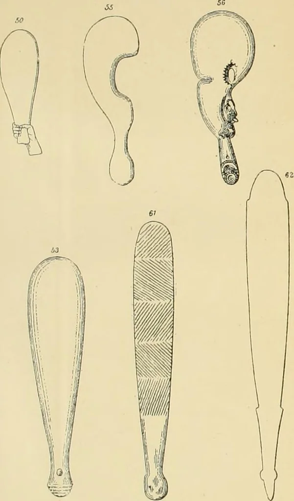 An illustration from The evolution of culture, and other essays, 1906, leaf 195