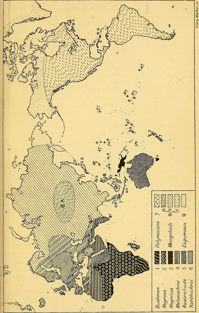 An illustration from The evolution of culture, and other essays, 1906, leaf 243