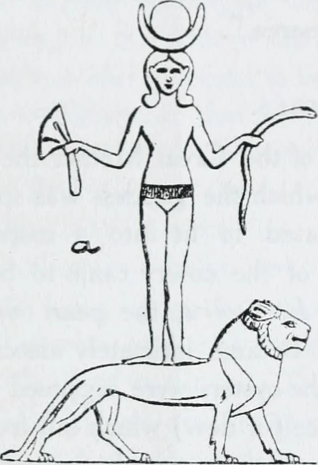 An illustration from The evolution of the dragon, 1919, leaf 213