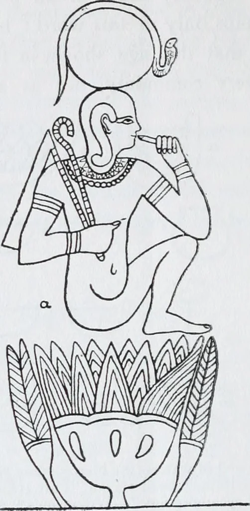 An illustration from The evolution of the dragon, 1919, leaf 244