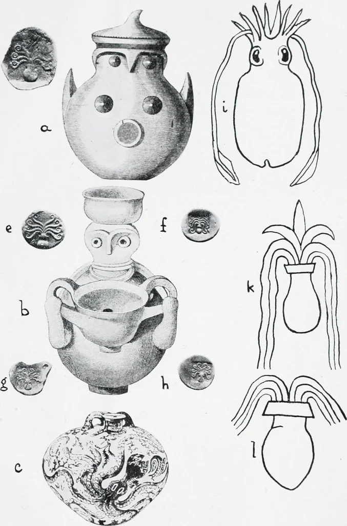 An illustration from The evolution of the dragon, 1919, leaf 247