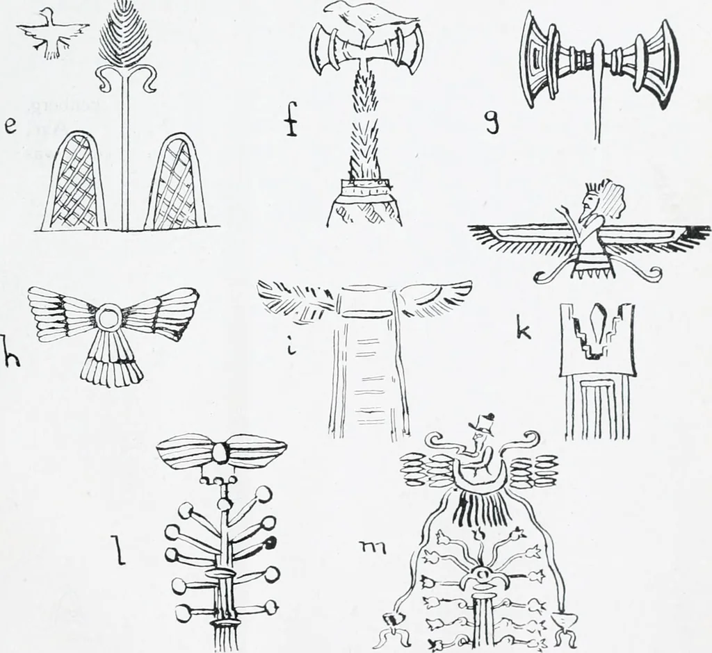 An illustration from The evolution of the dragon, 1919, leaf 255