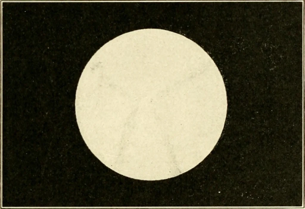 An illustration from The evolution of worlds, 1909, leaf 106