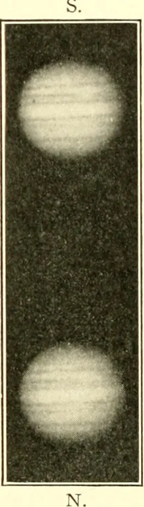 An illustration from The evolution of worlds, 1909, leaf 138