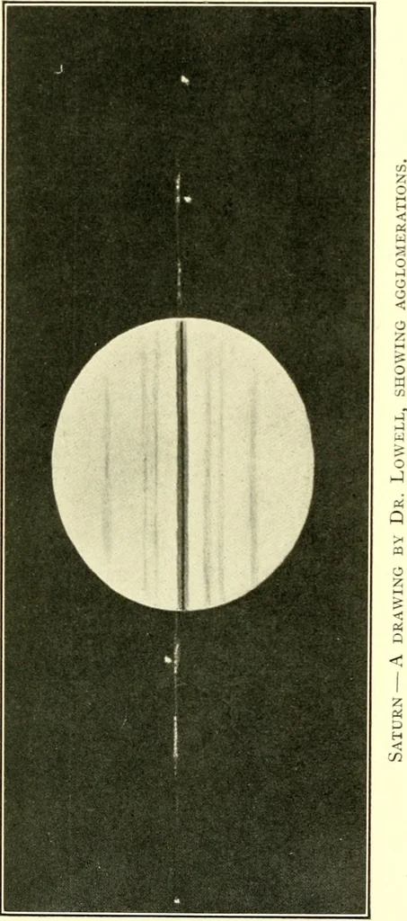 An illustration from The evolution of worlds, 1909, leaf 140