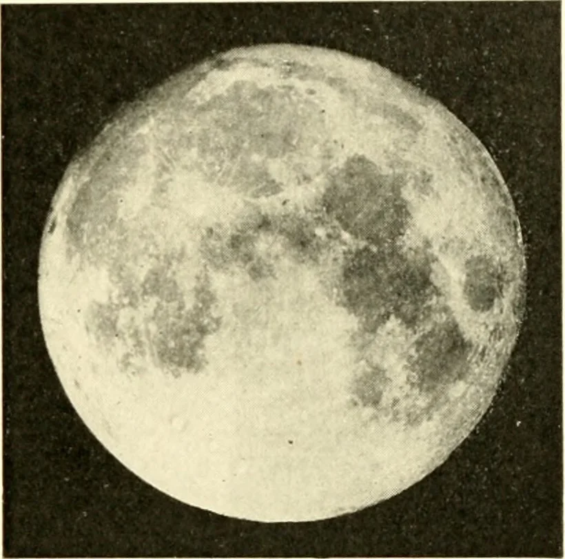 An illustration from The evolution of worlds, 1909, leaf 244