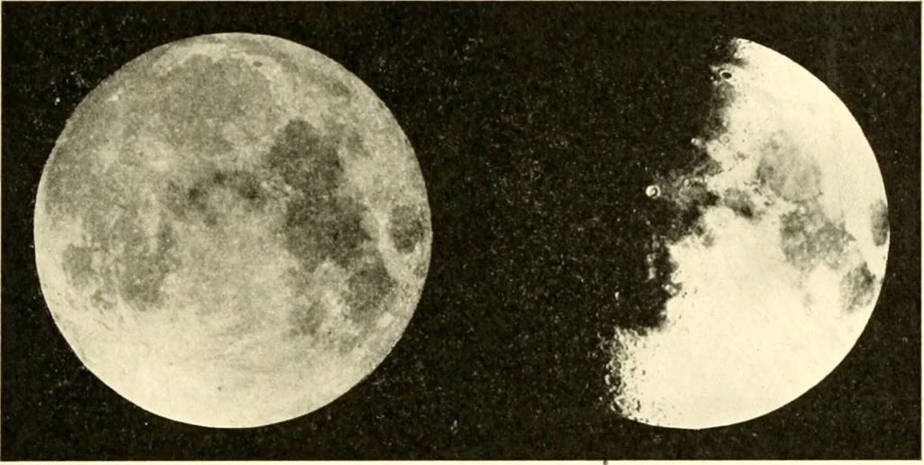 An illustration from The evolution of worlds, 1909, leaf 266