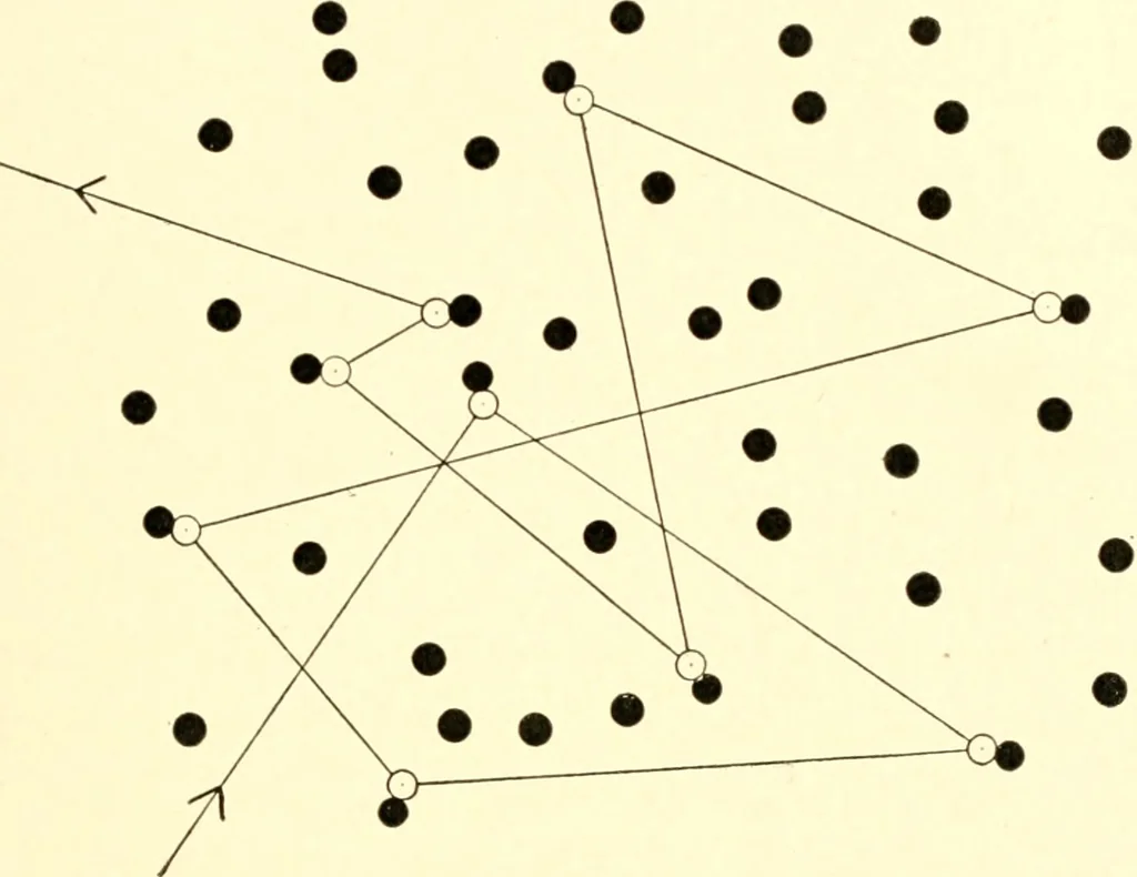 An illustration from The evolution of worlds, 1909, leaf 268