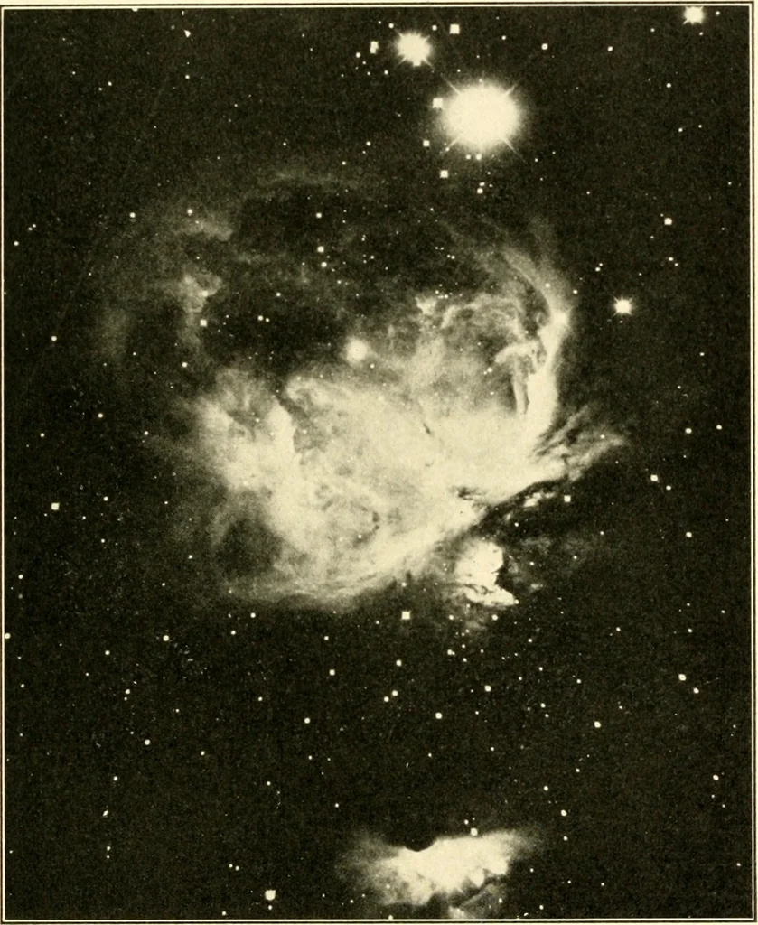 An illustration from The evolution of worlds, 1909, leaf 40