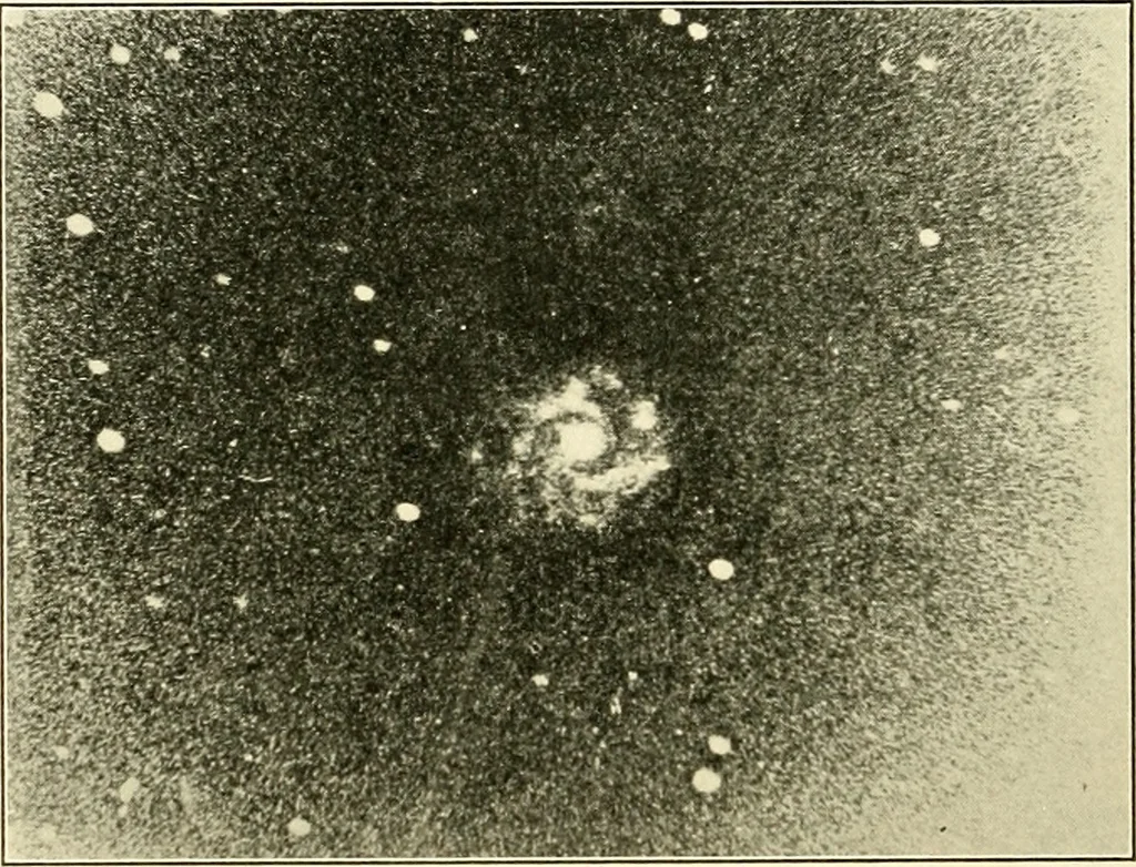 An illustration from The evolution of worlds, 1909, leaf 43
