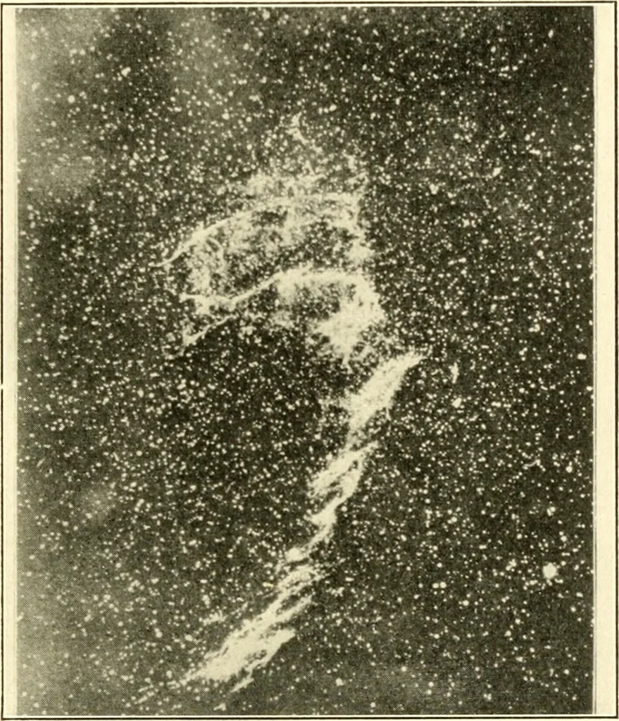 An illustration from The evolution of worlds, 1909, leaf 70
