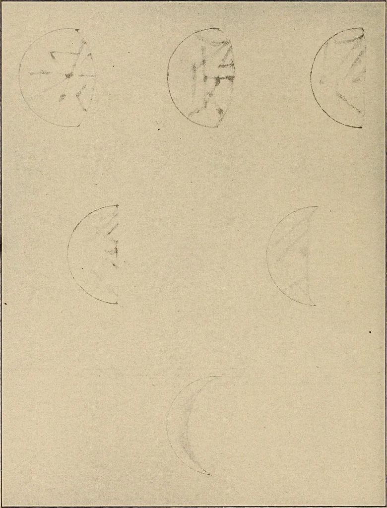An illustration from The evolution of worlds, 1909, leaf 103