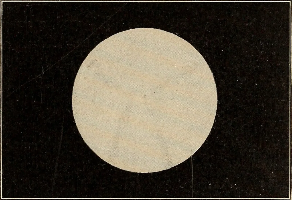 An illustration from The evolution of worlds, 1909, leaf 104