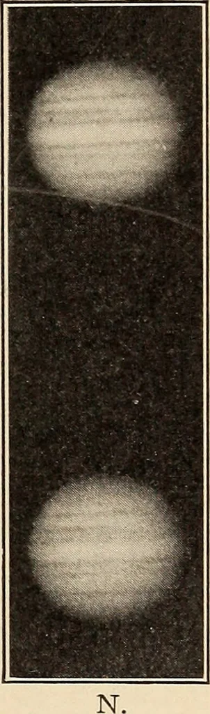 An illustration from The evolution of worlds, 1909, leaf 136