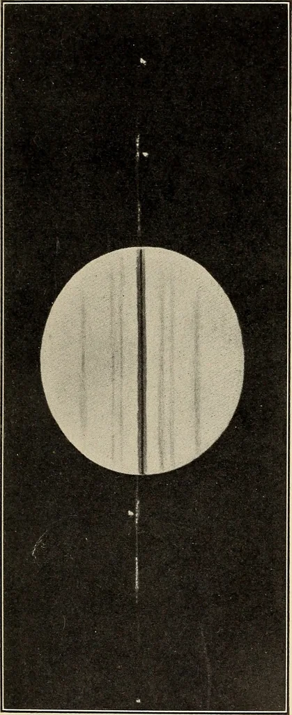 An illustration from The evolution of worlds, 1909, leaf 138
