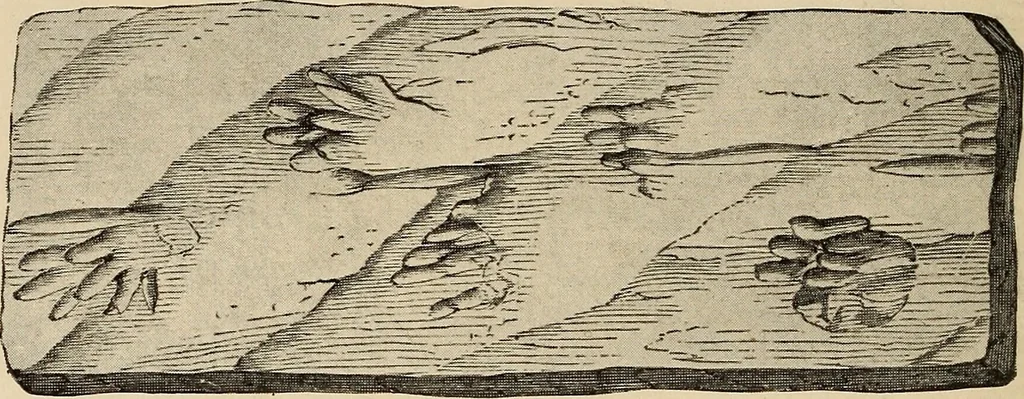 An illustration from The evolution of worlds, 1909, leaf 225
