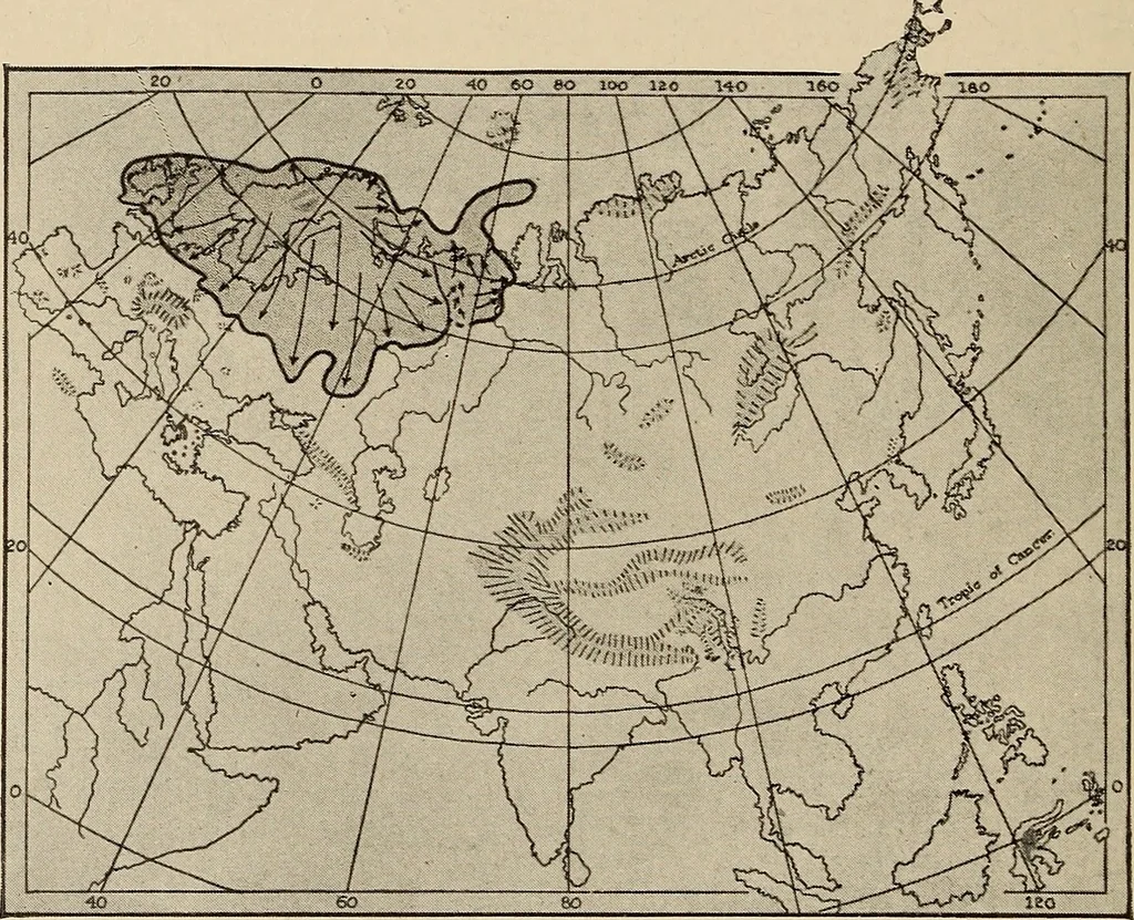 An illustration from The evolution of worlds, 1909, leaf 237