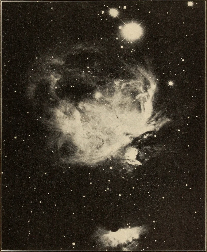 An illustration from The evolution of worlds, 1909, leaf 38