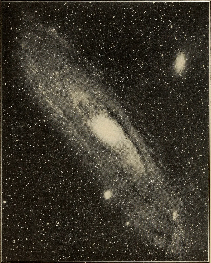 An illustration from The evolution of worlds, 1909, leaf 39