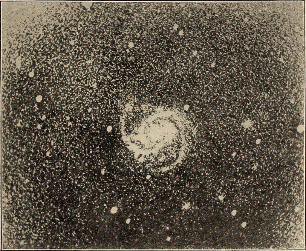 An illustration from The evolution of worlds, 1909, leaf 40