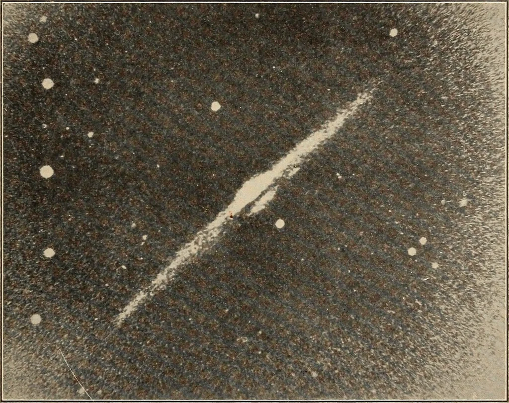 An illustration from The evolution of worlds, 1909, leaf 42