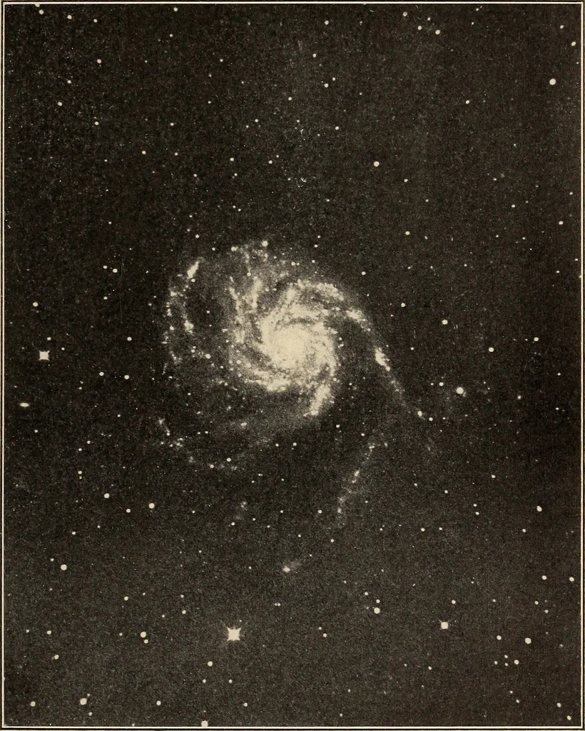 An illustration from The evolution of worlds, 1909, leaf 44