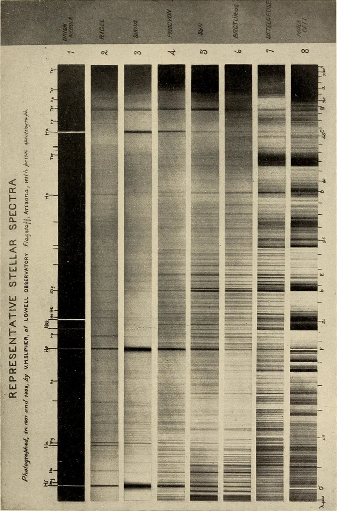 An illustration from The evolution of worlds, 1909, leaf 46