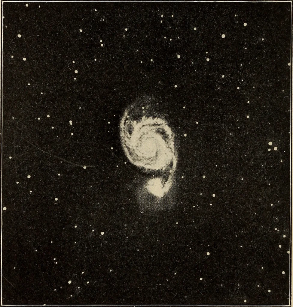An illustration from The evolution of worlds, 1909, leaf 71