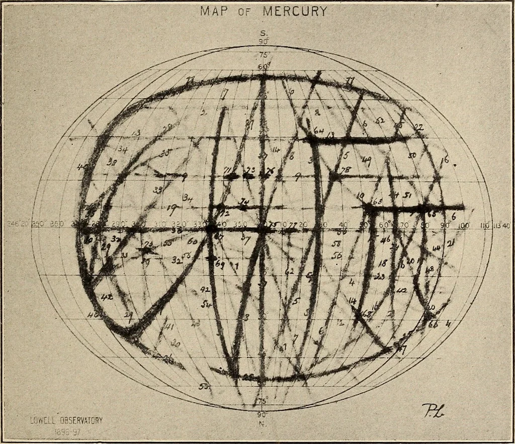 An illustration from The evolution of worlds, 1909, leaf 94