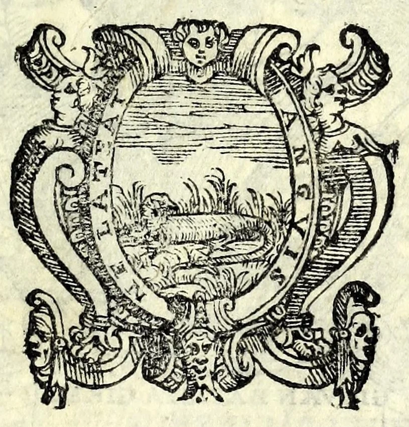 An illustration from Evphimia : tragedia, 1583, leaf 3