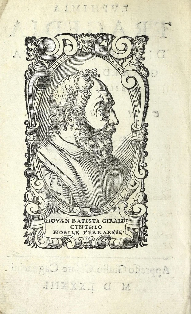 An illustration from Evphimia : tragedia, 1583, leaf 4