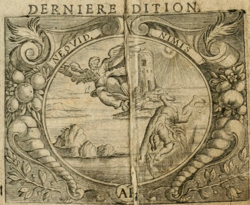 An illustration from Examen dv livre des Recreations mathematiqves, & de ses problemes en geometrie mechanique, optique & catoptrique [du J. Leurechon] Où sont aussi discutées & restabiles plusieurs experiences physiques y proposées, 1639, leaf 2