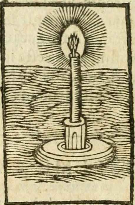 An illustration from Examen dv livre des Recreations mathematiqves, & de ses problemes en geometrie mechanique, optique & catoptrique [du J. Leurechon] Où sont aussi discutées & restabiles plusieurs experiences physiques y proposées, 1639, leaf 391