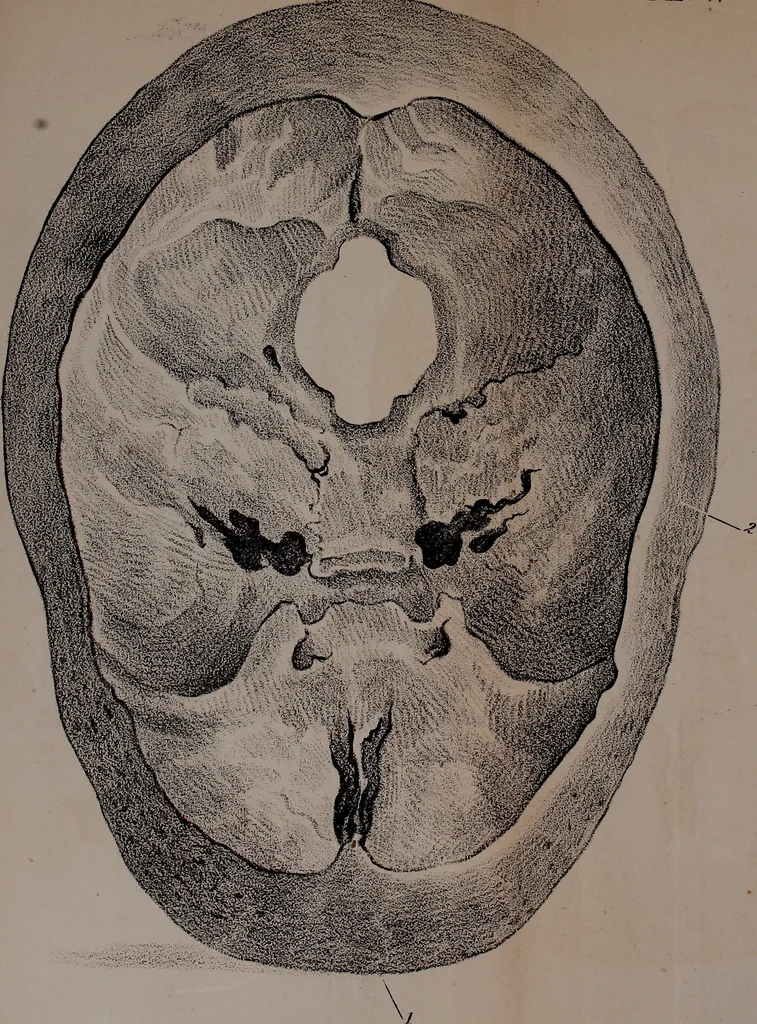 An illustration from An examination of phrenology;, 1837, leaf 96