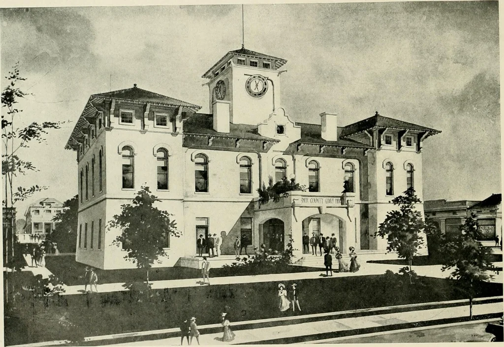 An illustration from Examples from work of Frank P. Milburn and Company, architects, Washington, D. C, 1906, leaf 11
