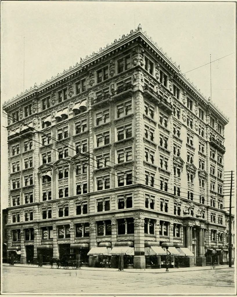 An illustration from Examples from work of Frank P. Milburn and Company, architects, Washington, D. C, 1906, leaf 117